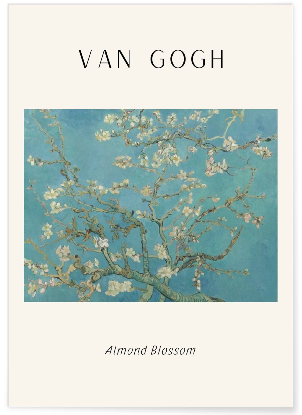 Affiche Van Gogh - Almond Blossom