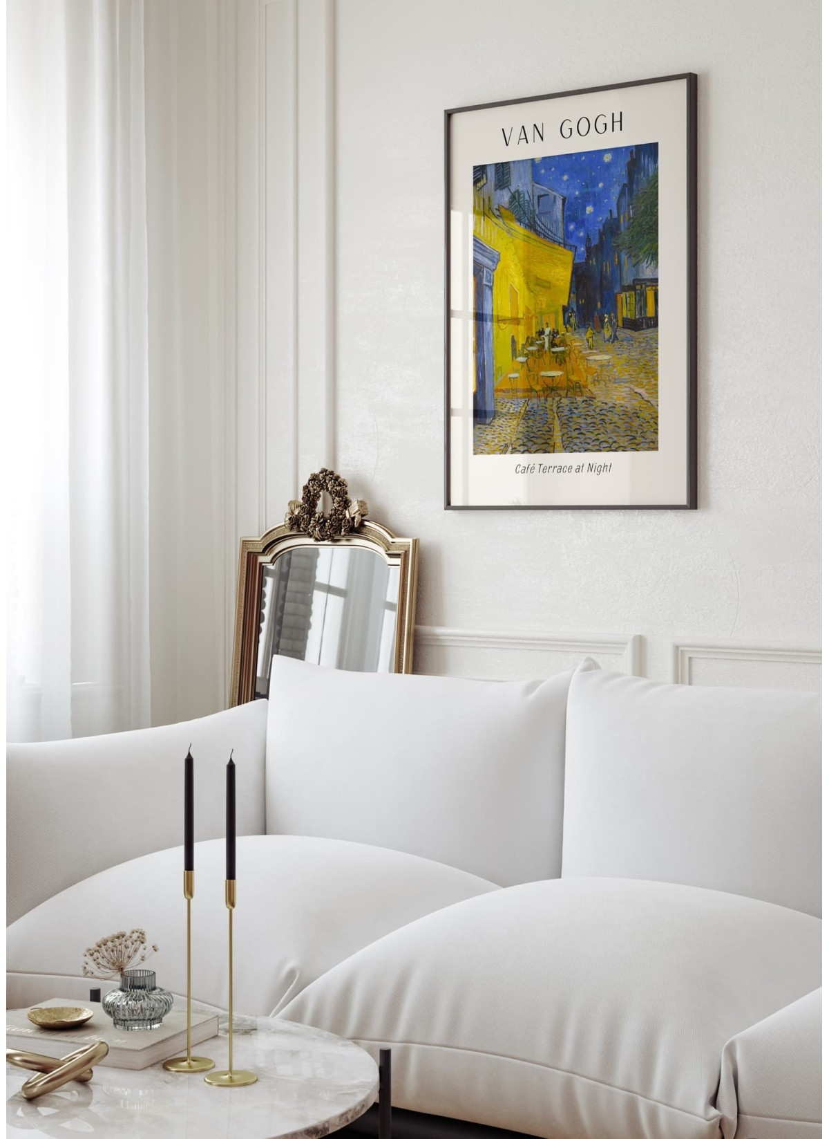 Affiche Van Gogh - Café Terrace at Night