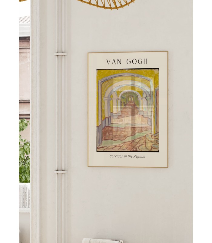 Affiche Van Gogh - Corridor in the Asylum