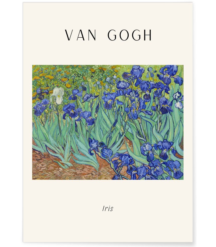 Affiche Van Gogh - Iris