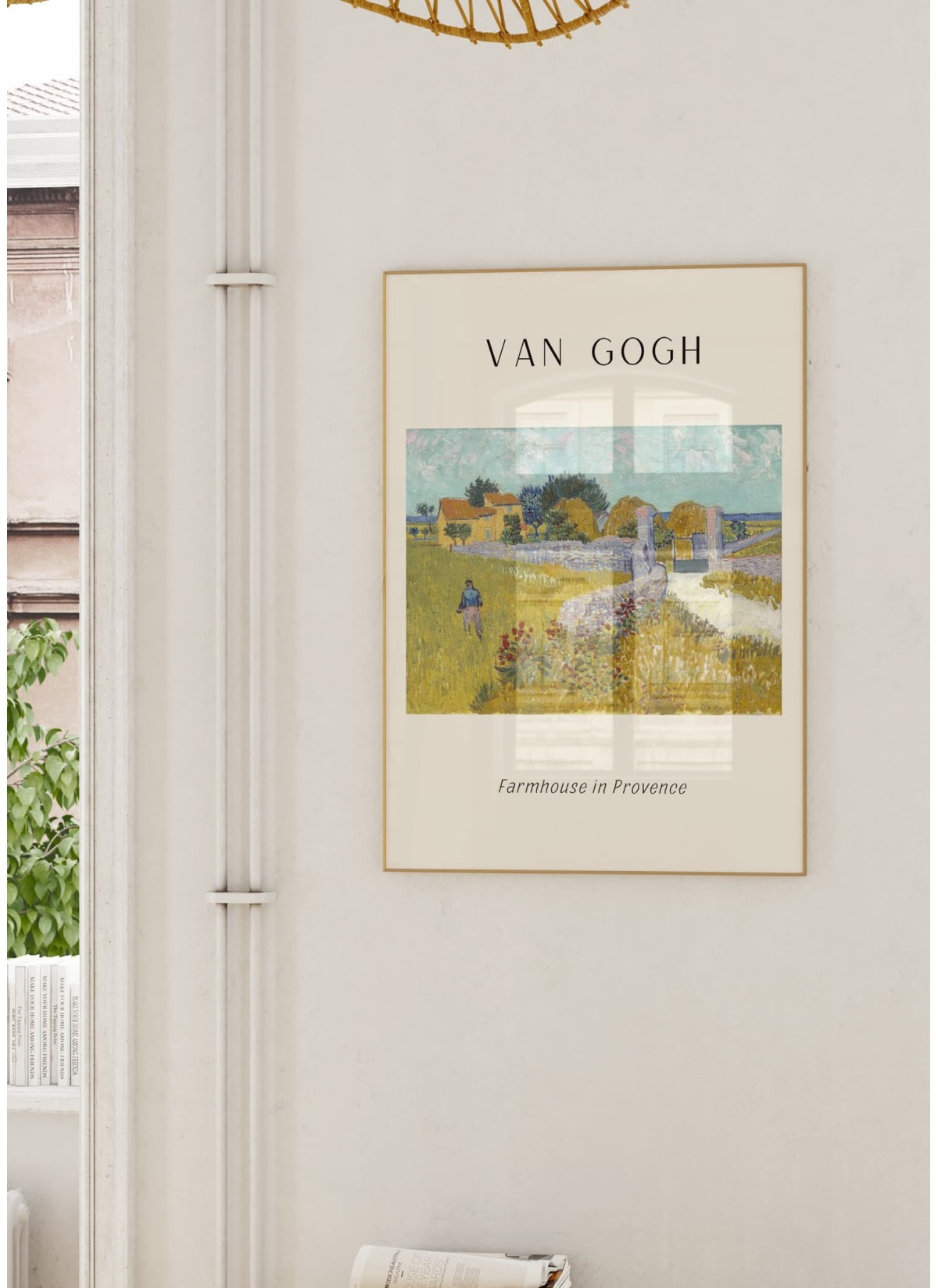 Affiche Van Gogh - Farmhouse in Provence
