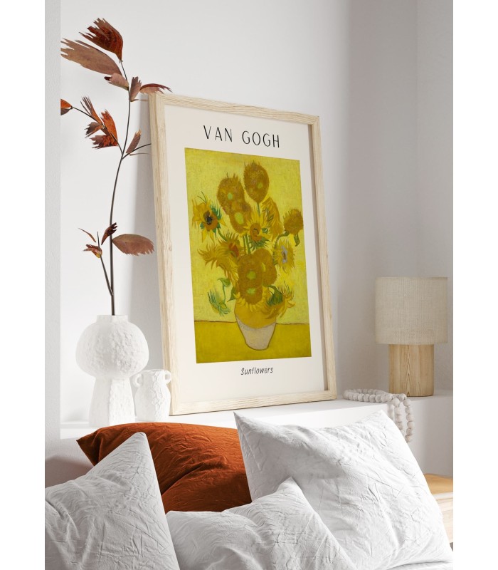 Affiche Van Gogh - Sunflowers