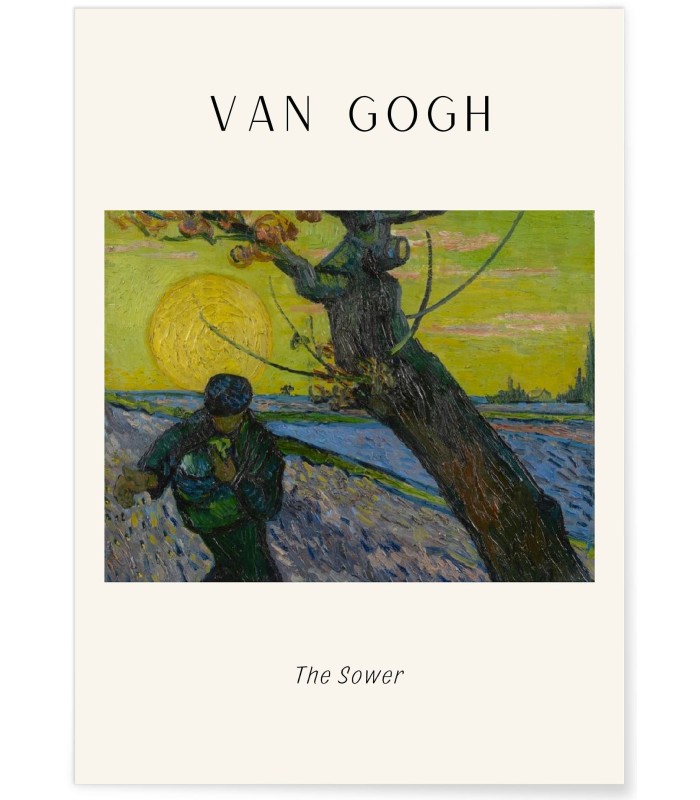 Affiche Van Gogh - The Sower