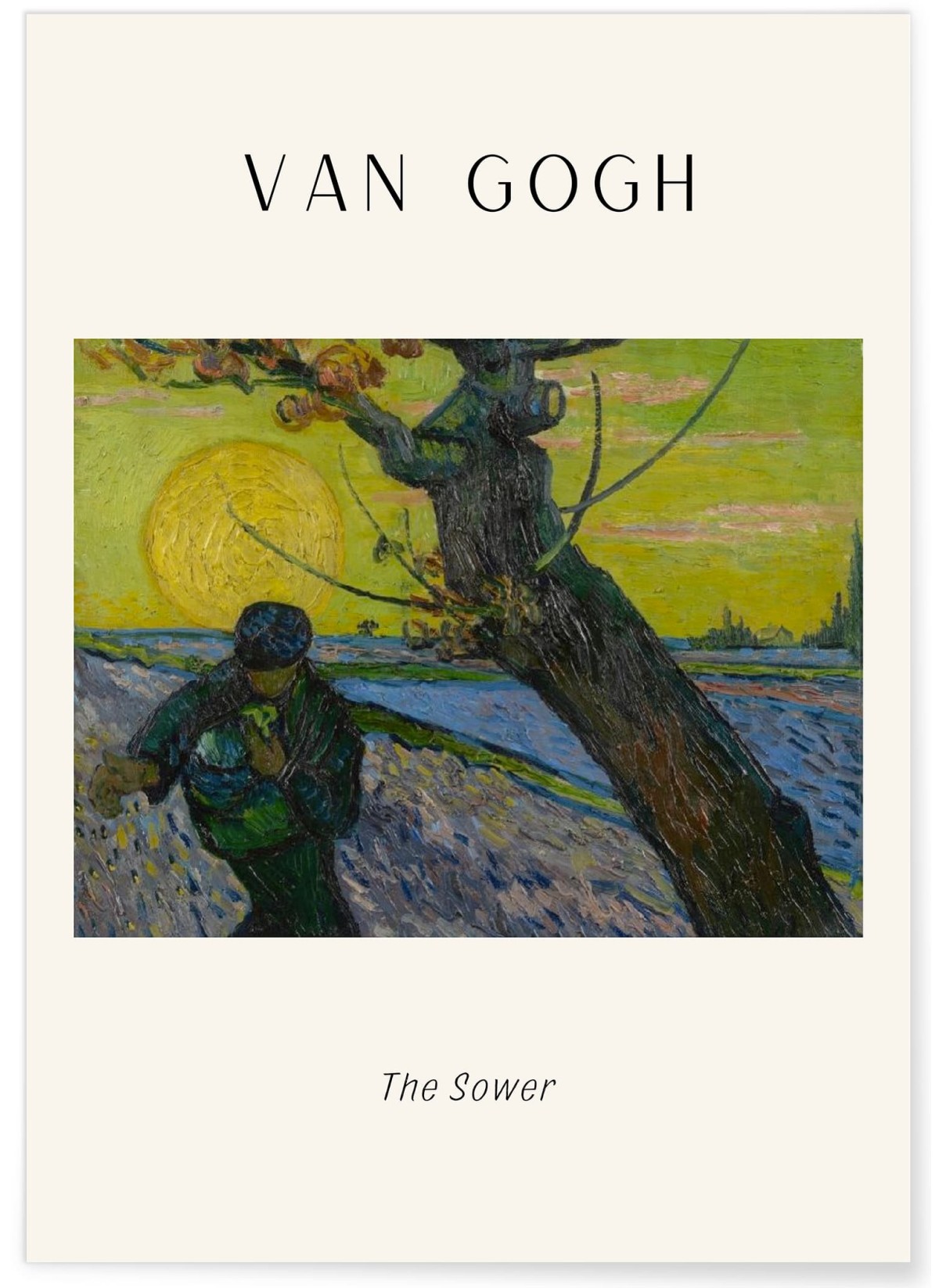 Affiche Van Gogh - The Sower