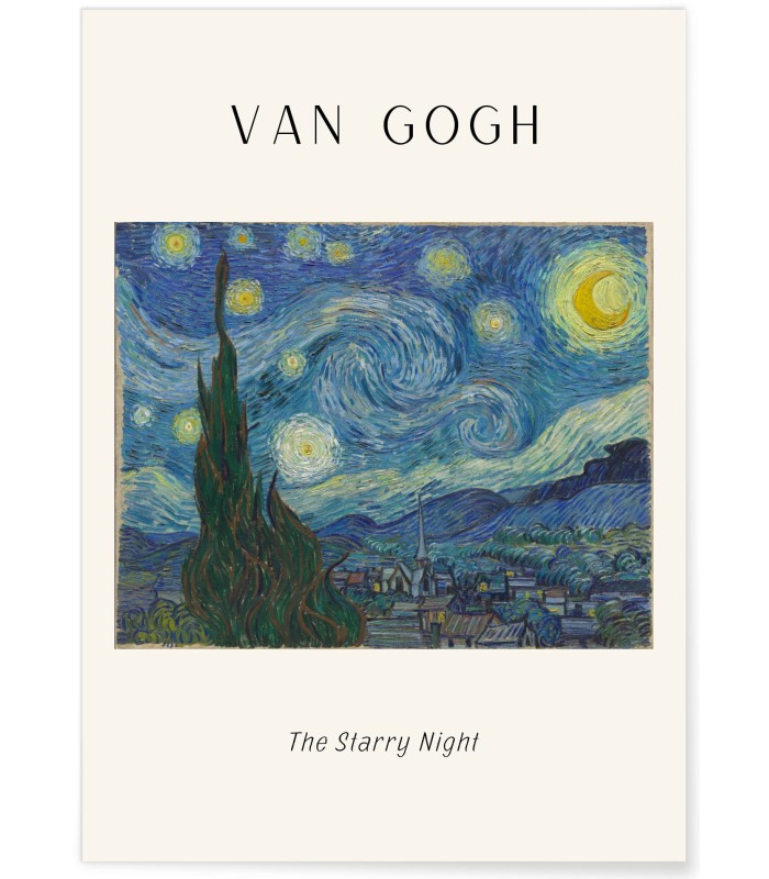 Affiche Van Gogh - The Starry Night