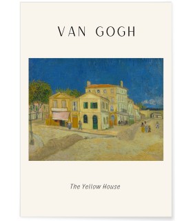 Affiche Van Gogh - The Yellow House