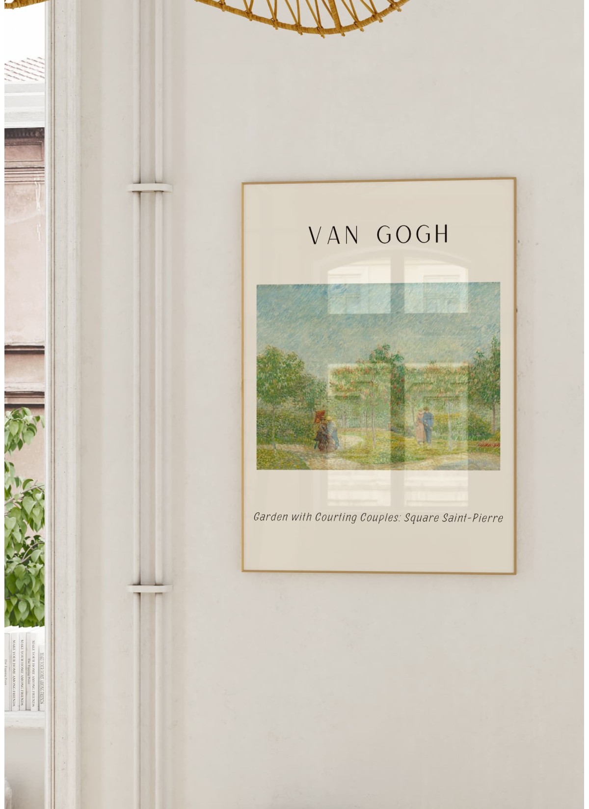 Affiche Van Gogh - Garden with Courting Couples