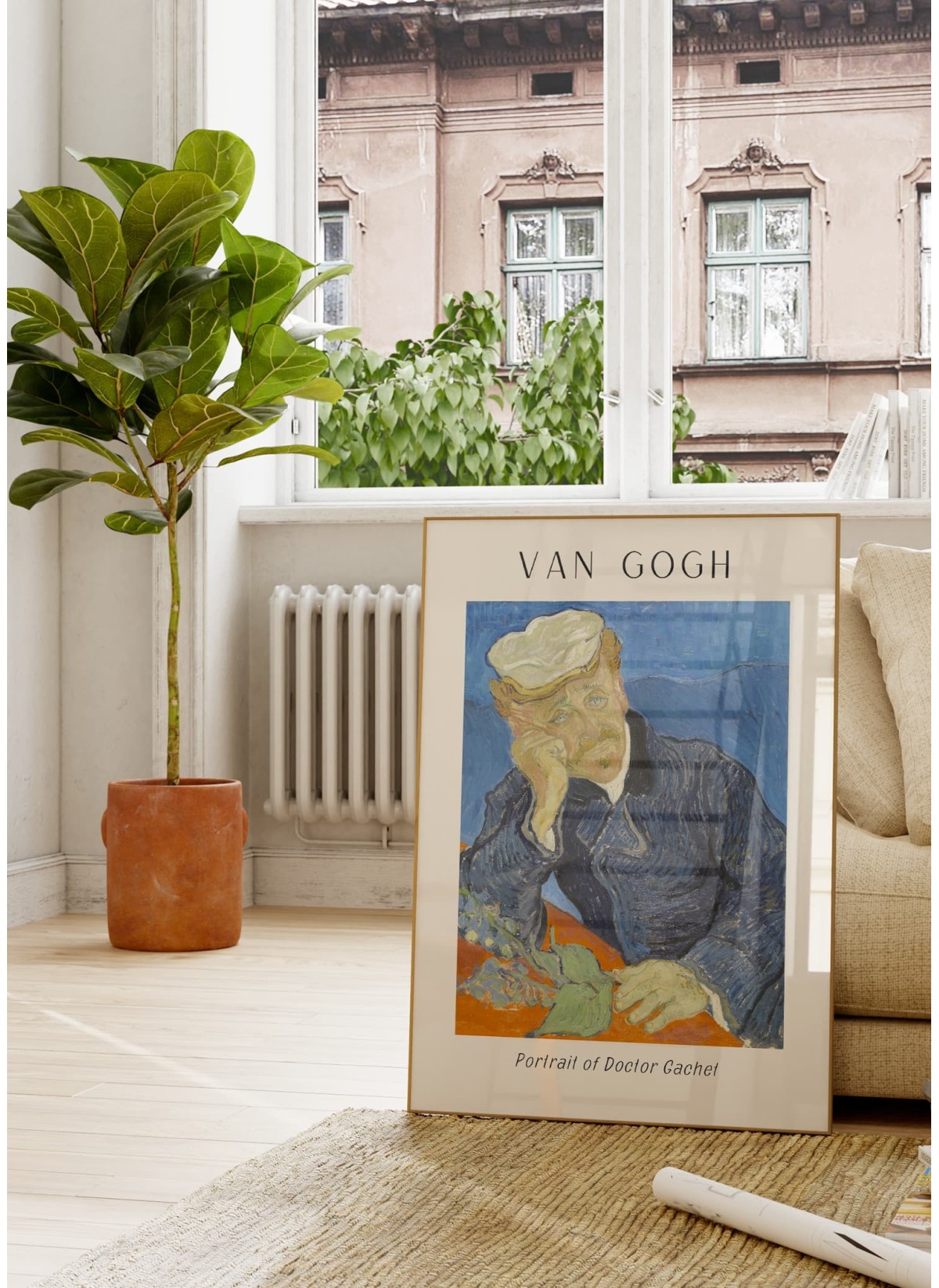 Affiche Van Gogh - Portrait of Doctor Gachet