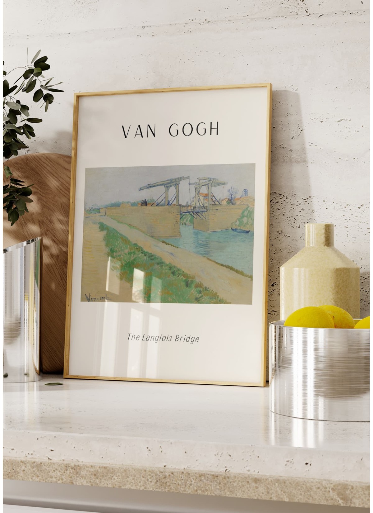Affiche Van Gogh - The Langlois Bridge