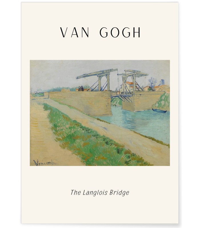 Affiche Van Gogh - The Langlois Bridge