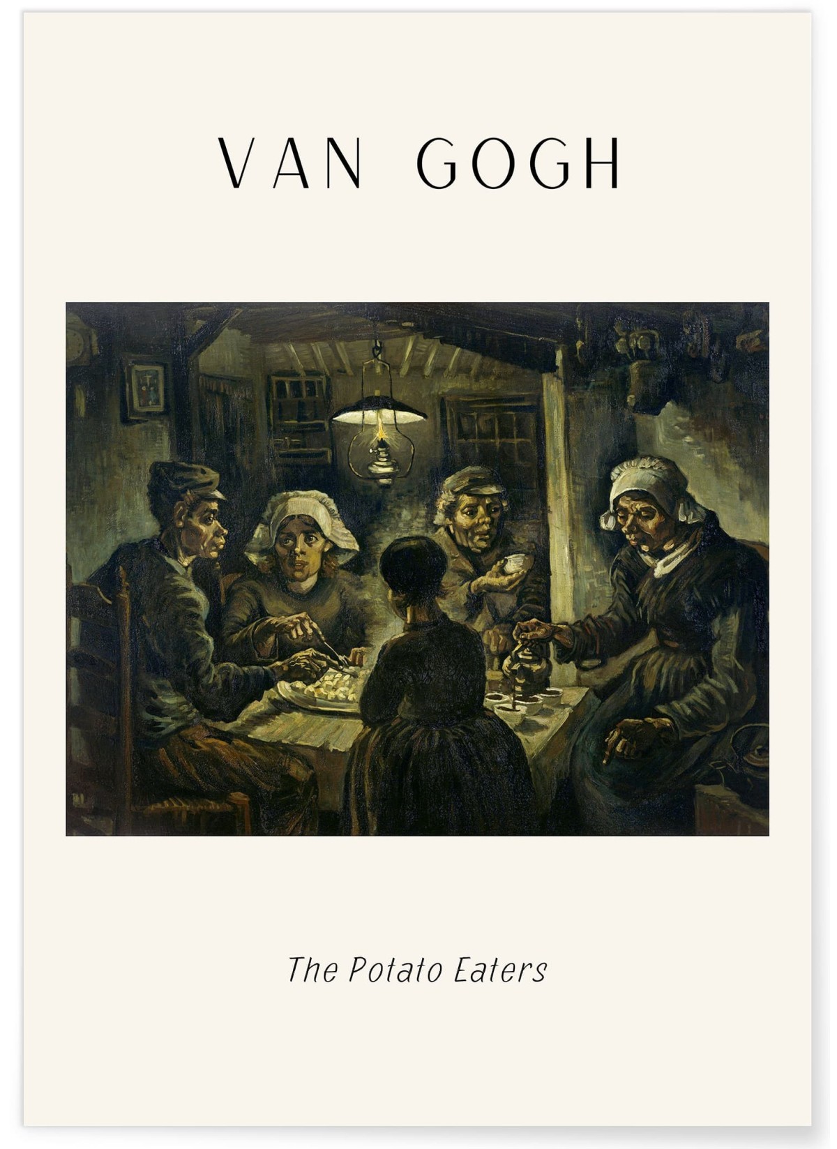 Affiche Van Gogh - The Potato Eaters