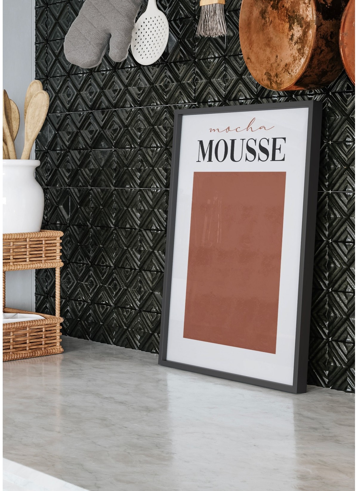 Affiche Mocha Mousse