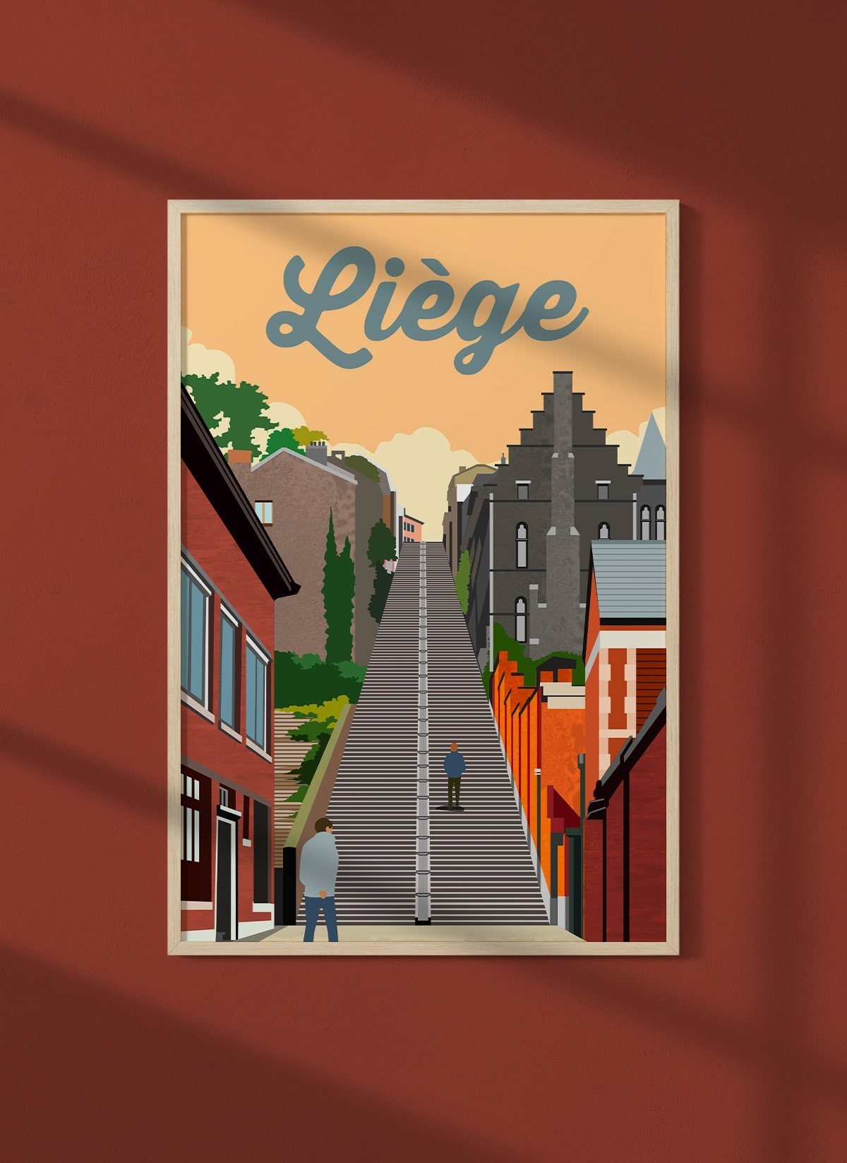 Affiche ville Liège