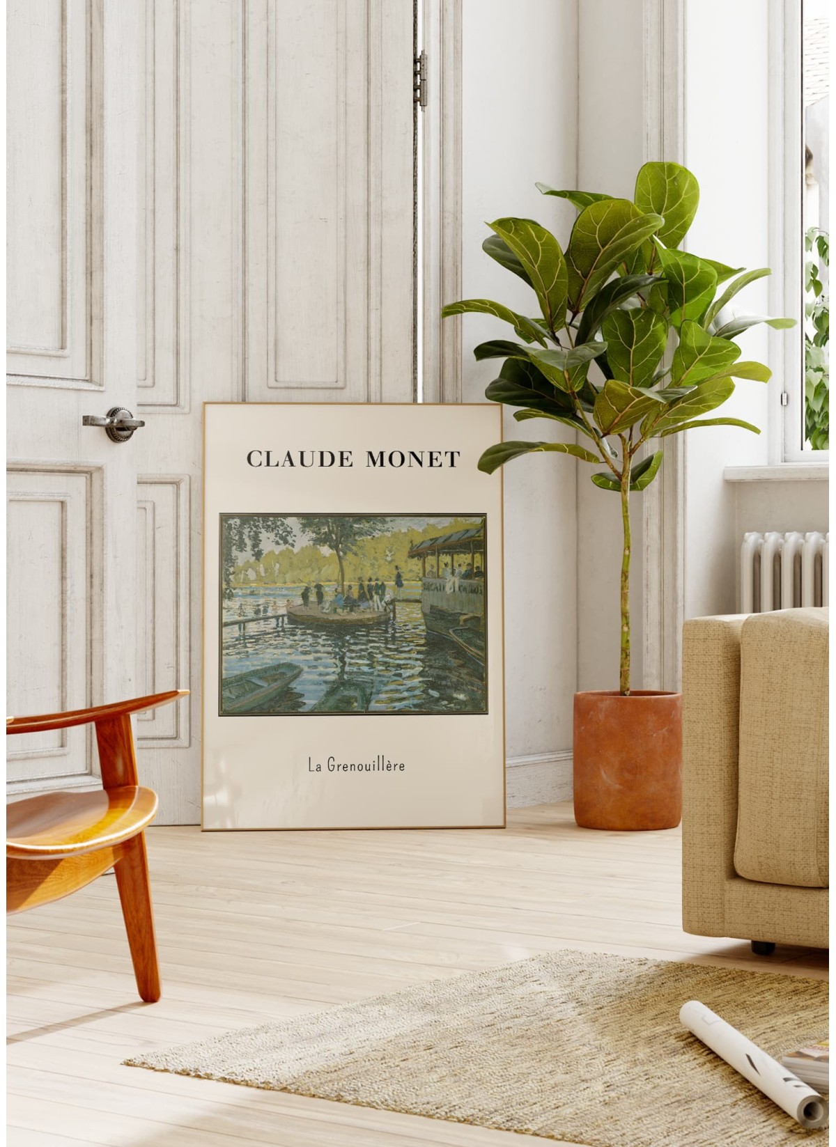 Affiche Claude Monet - La Grenouillère