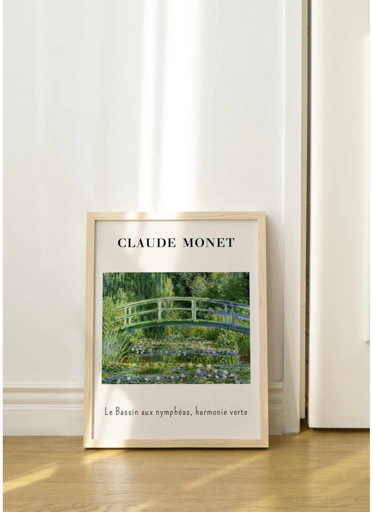 Affiche Claude Monet - Le Bassin aux Nymphéas, Harmonie Verte