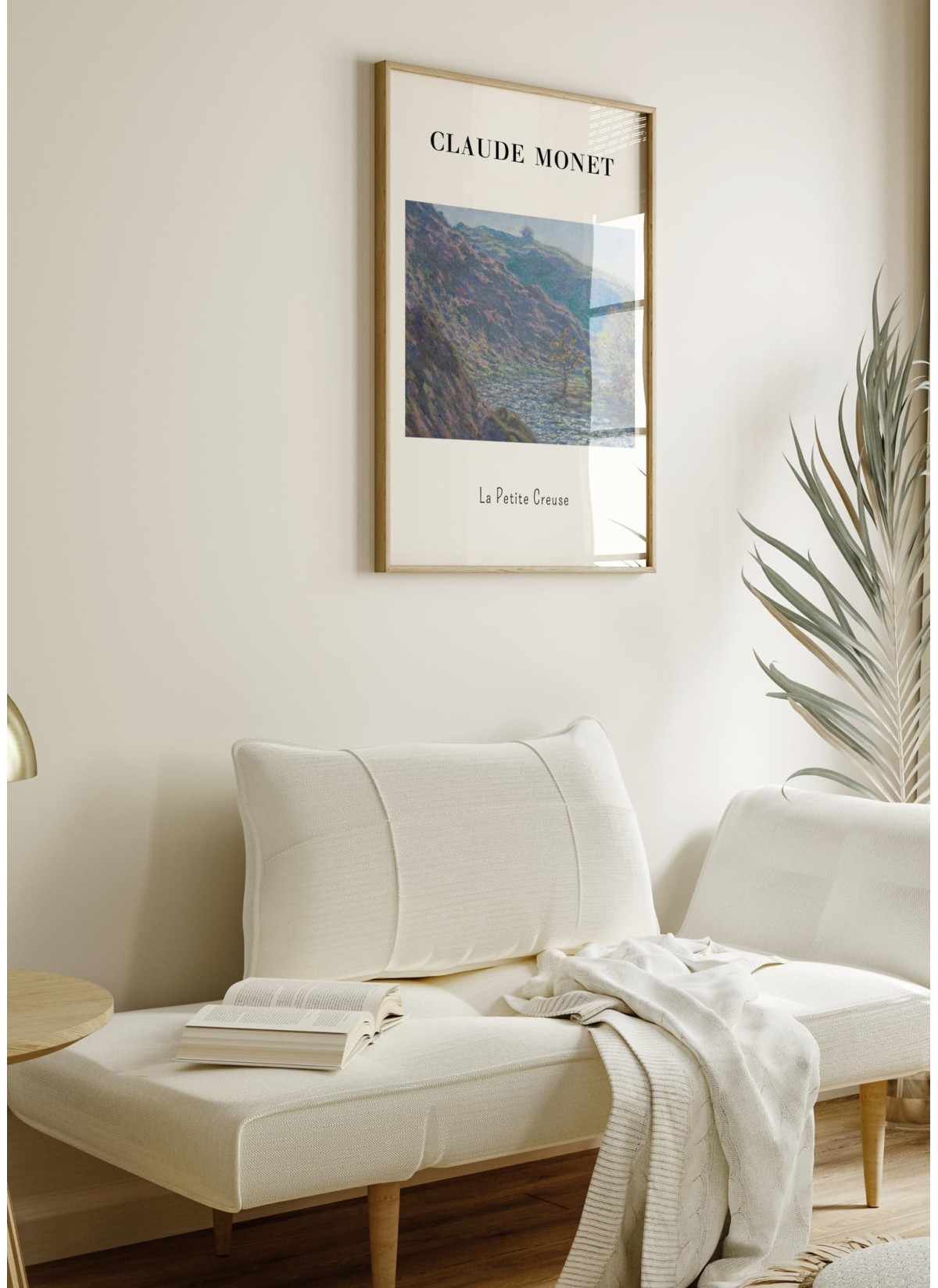 Affiche Claude Monet - La Petite Creuse