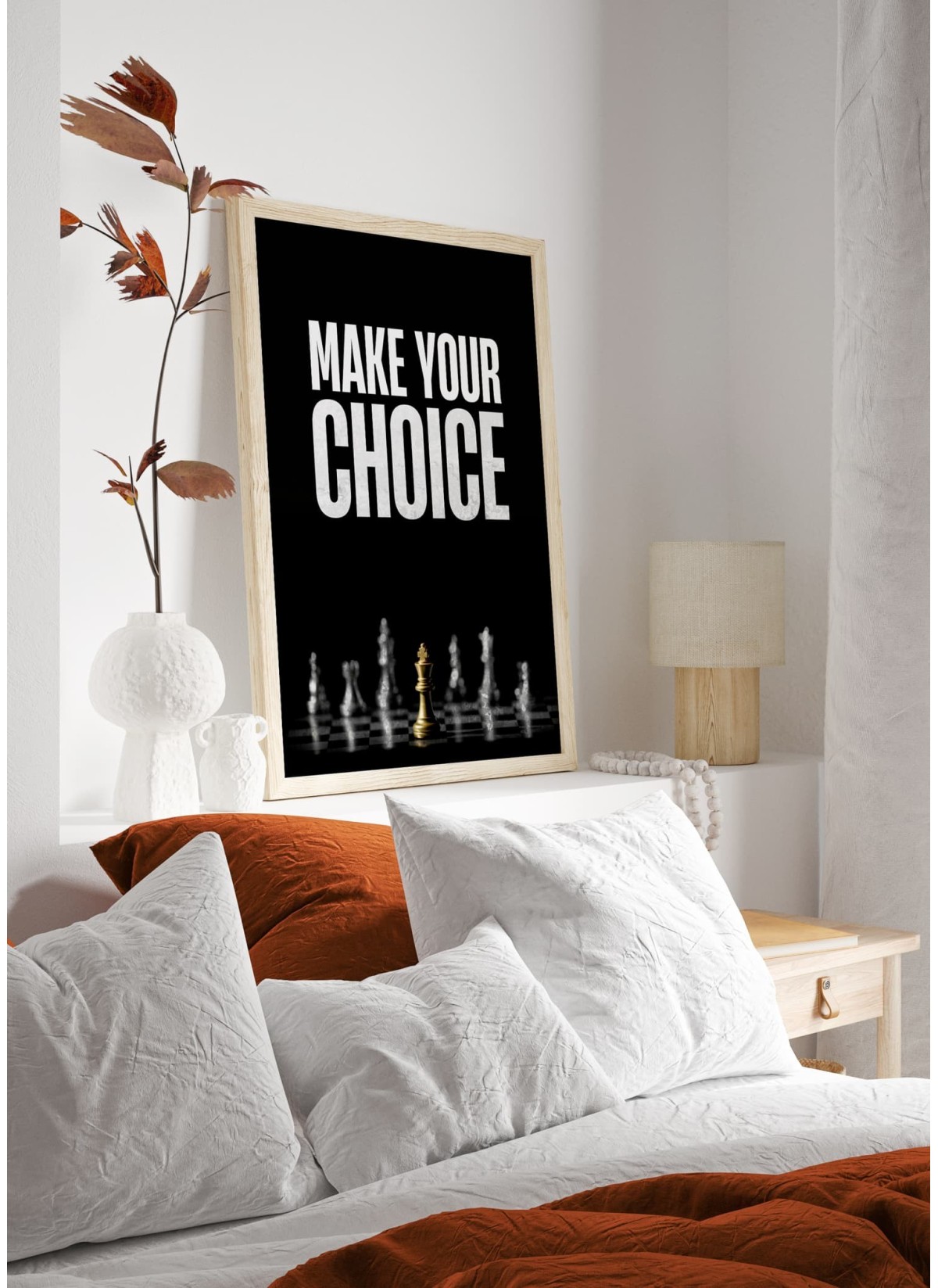 Affiche Motivation Make Your Choice