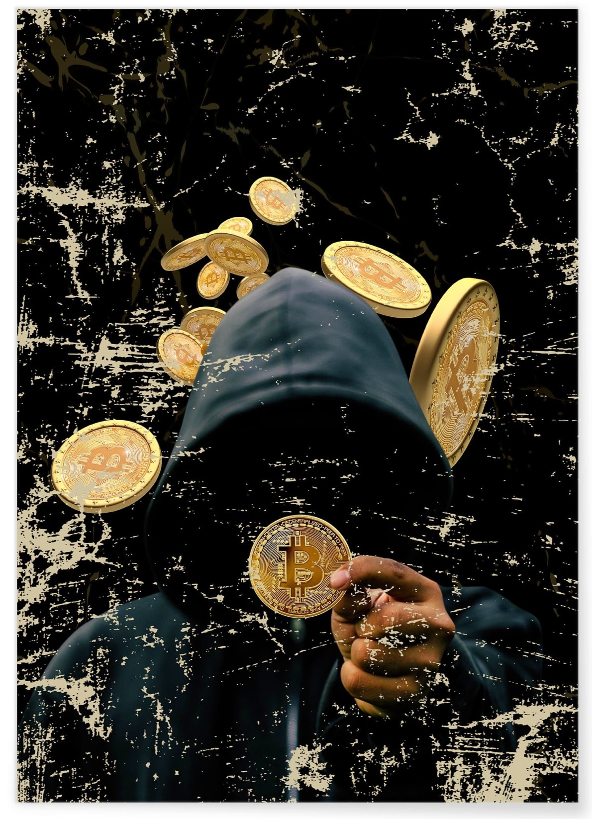 Affiche Motivation Cryptomonnaie