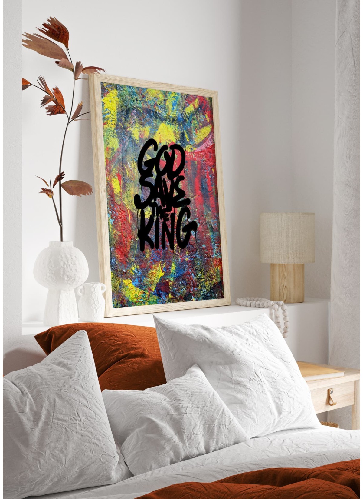 Affiche Motivation God save the King