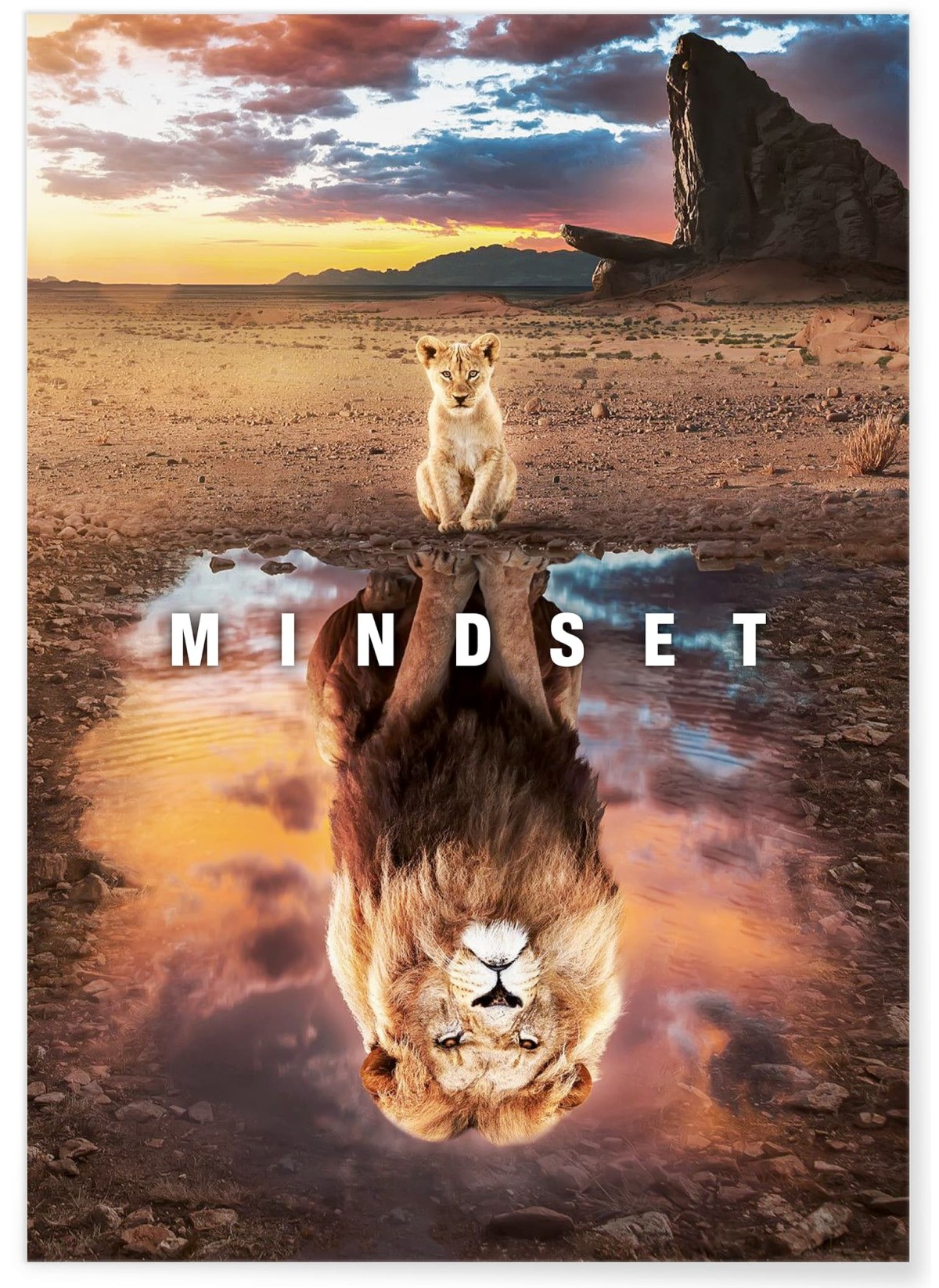 Affiche Motivation Mindset