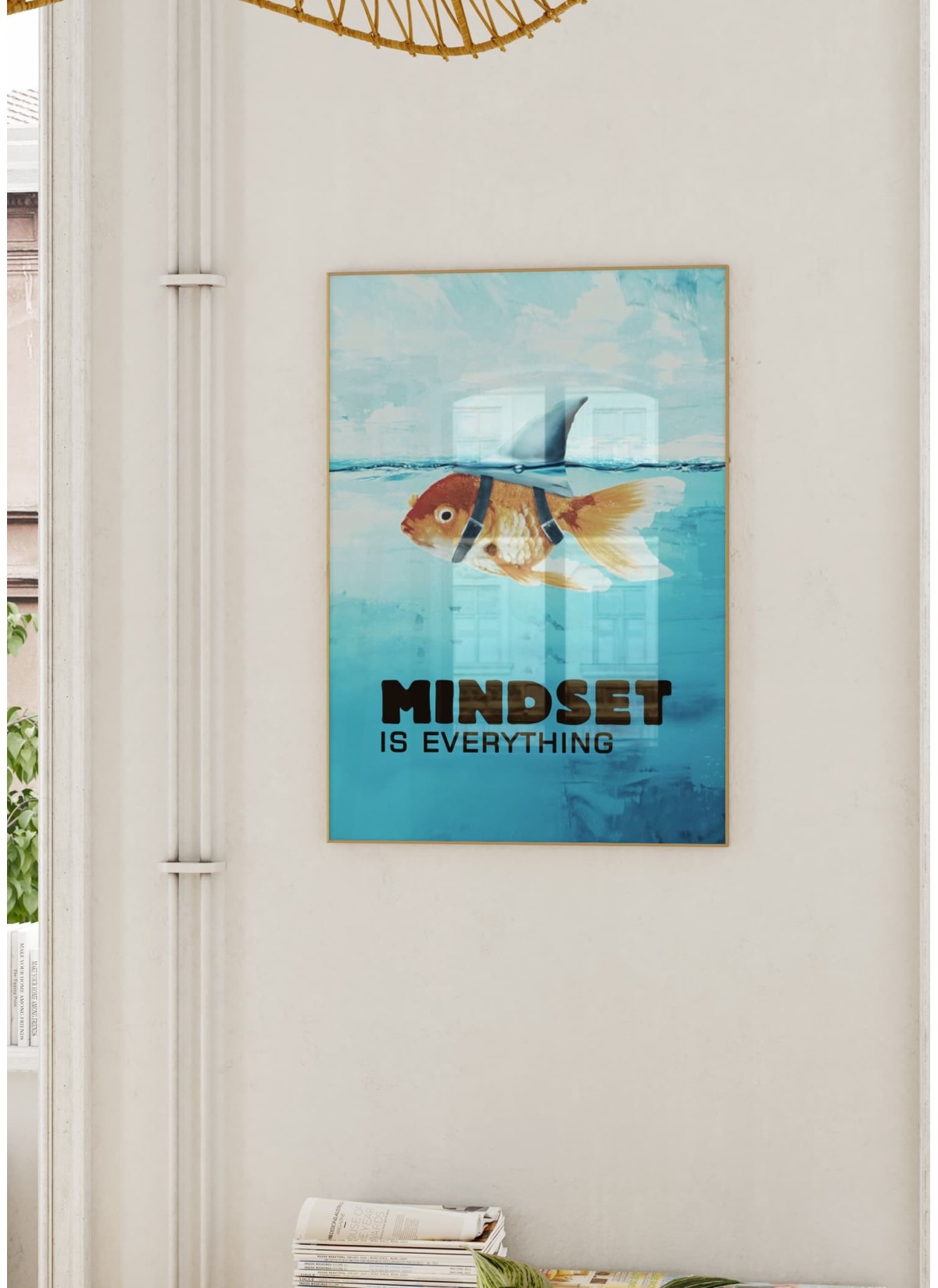 Affiche Motivation Mentalité de Gagnant