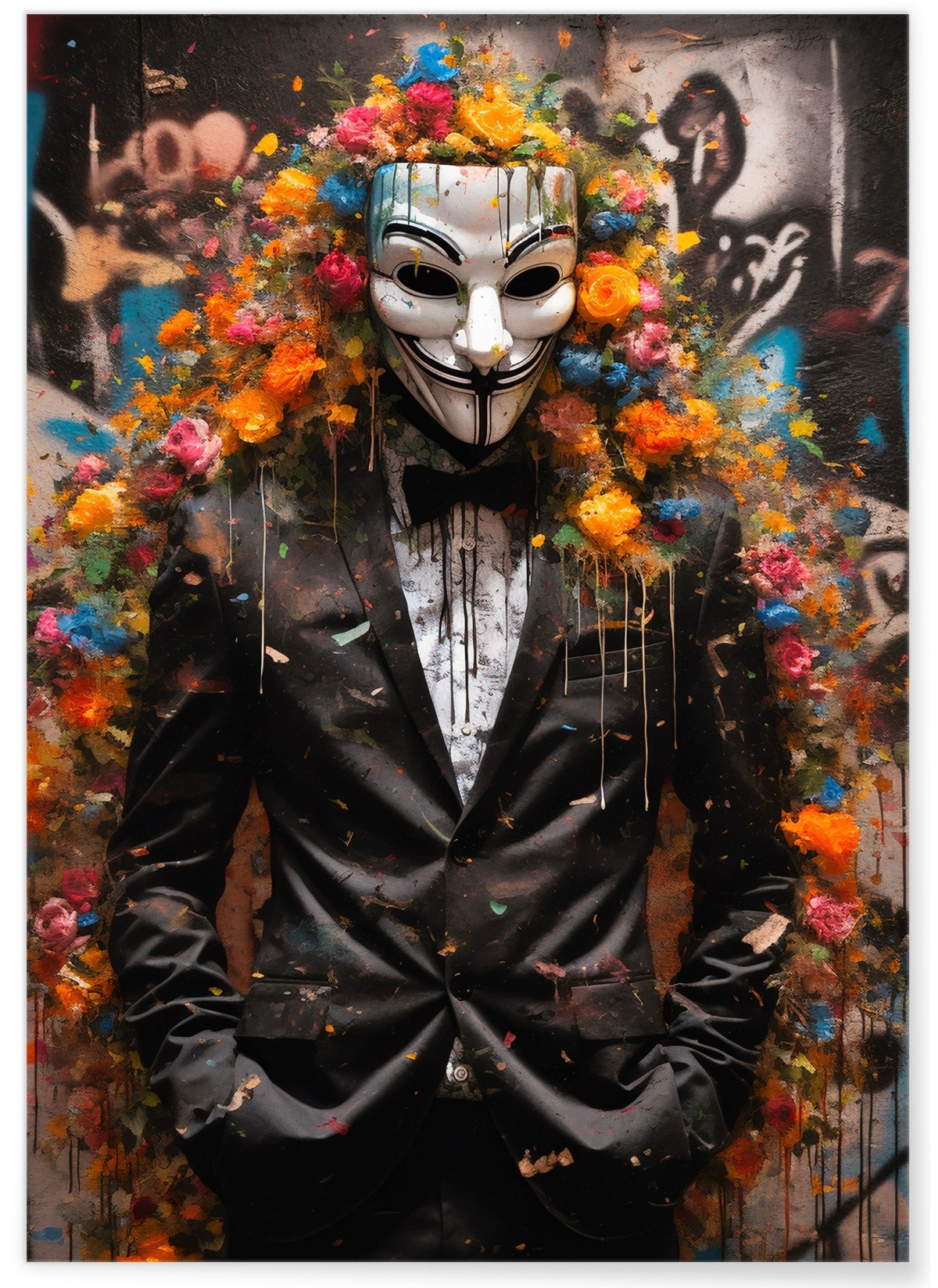 Affiche Anonymous Pop Art