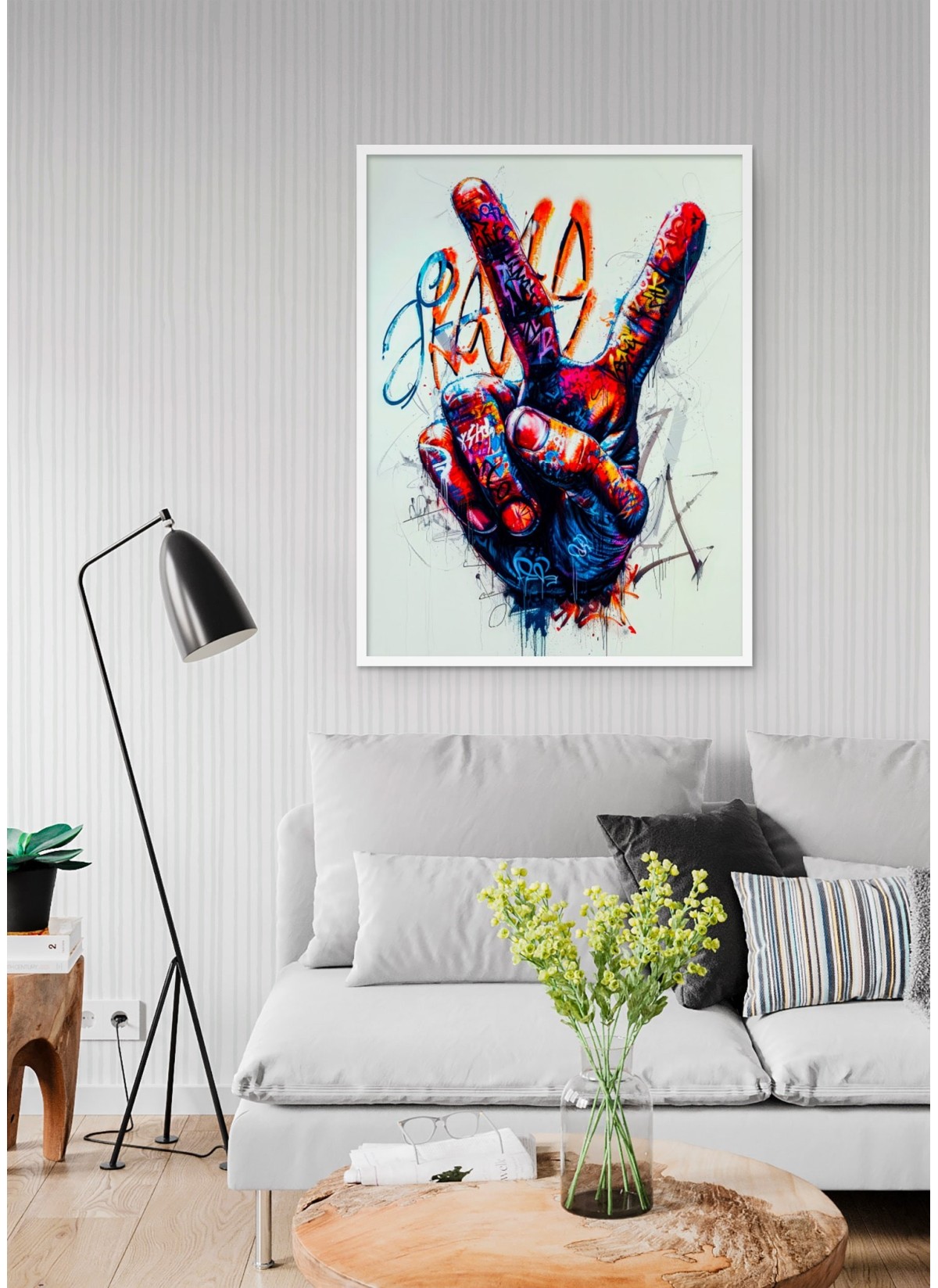 Affiche Victoire Pop Art