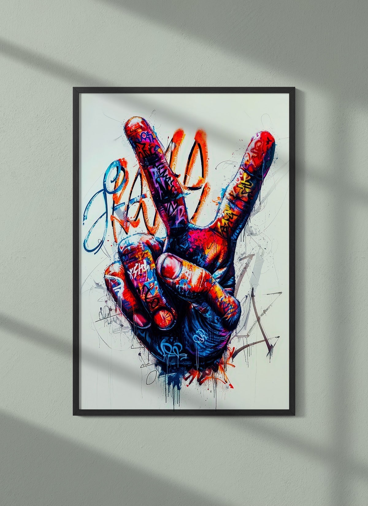 Affiche Victoire Pop Art