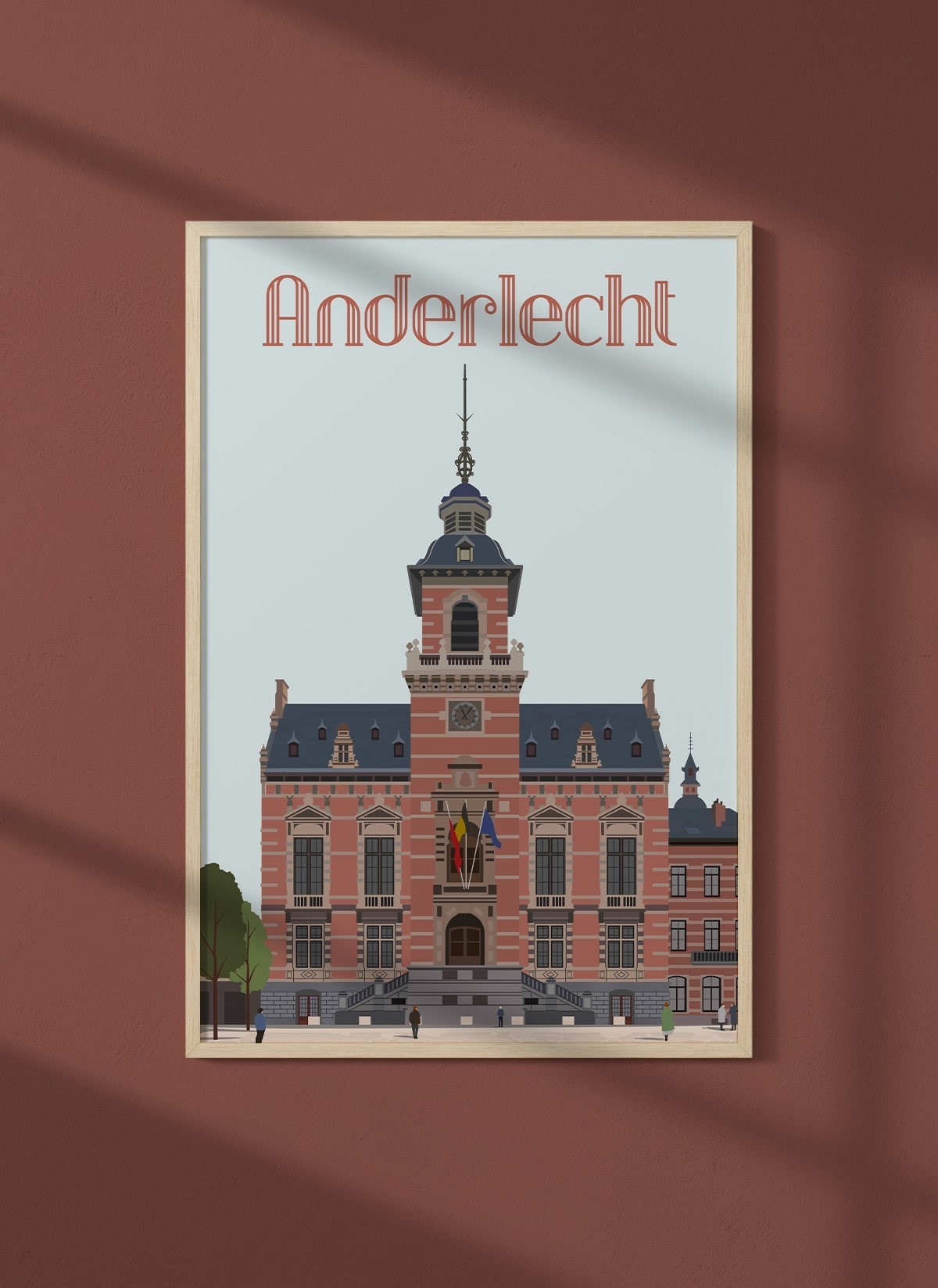 Affiche ville Anderlecht