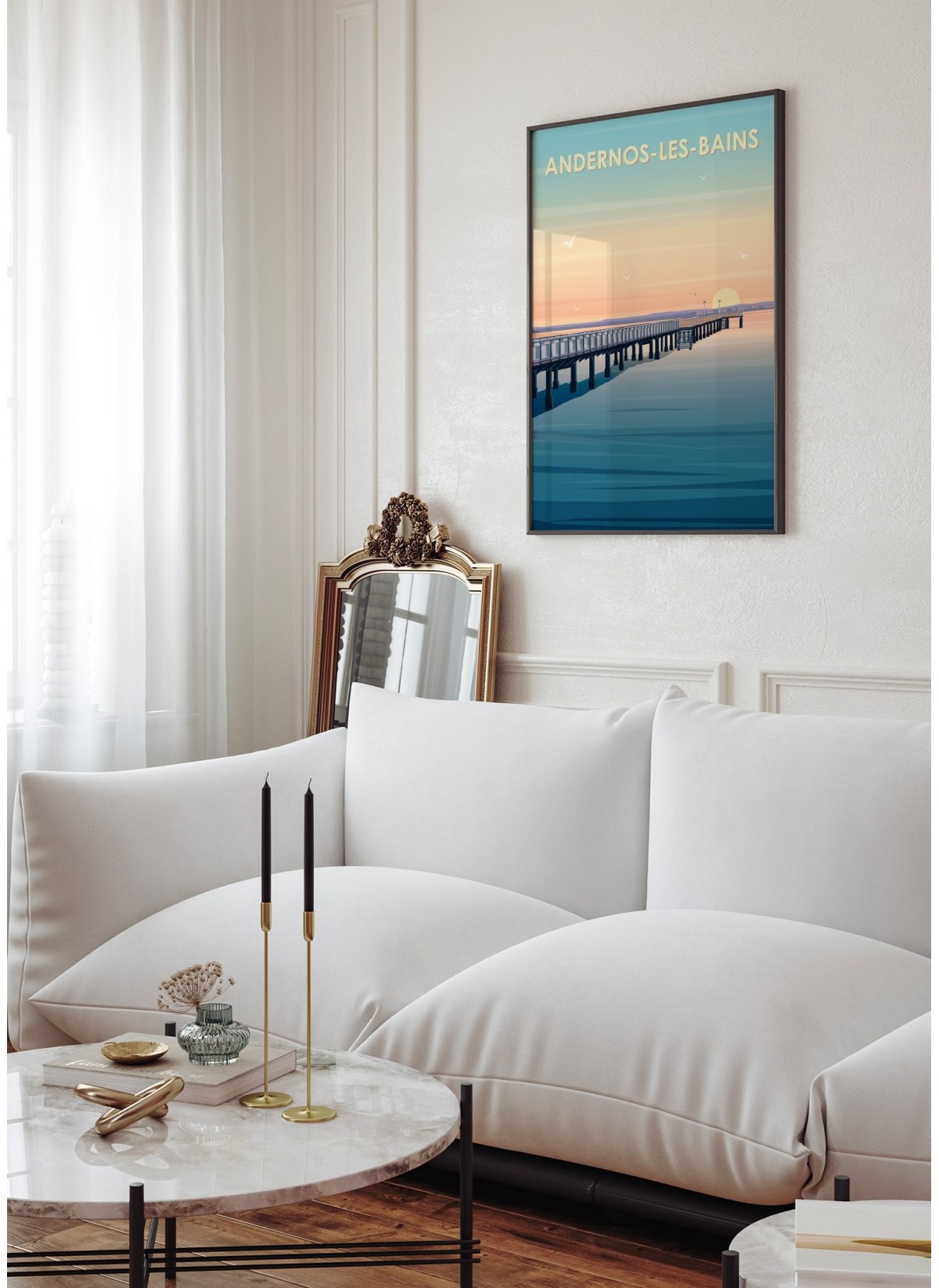 Affiche ville Andernos-les-Bains