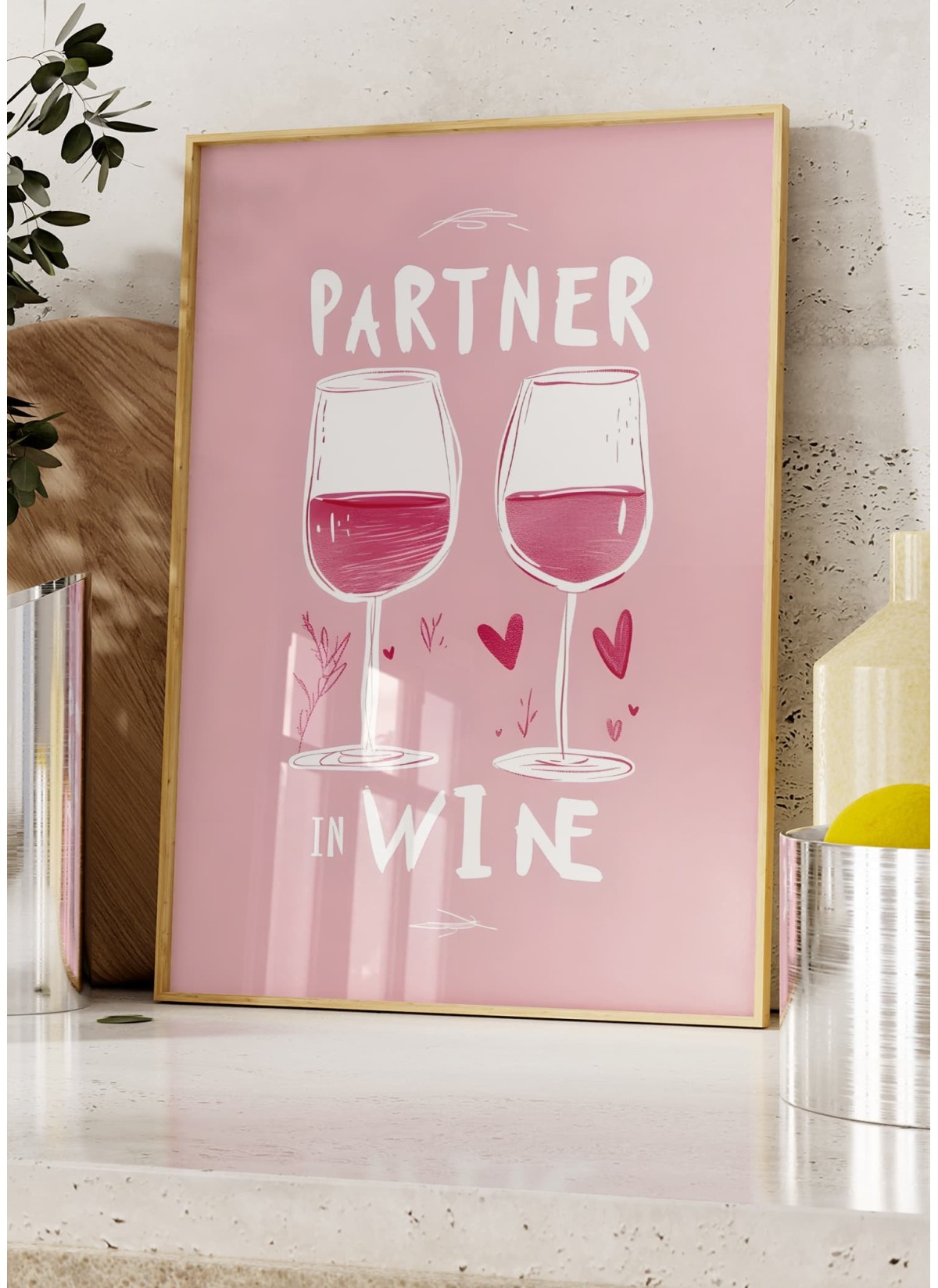 Affiche Partenaires de vin