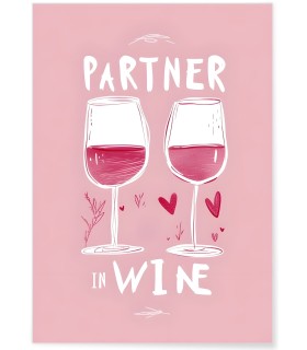 Affiche Partenaires de vin