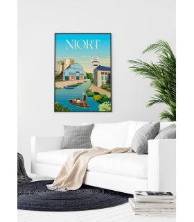 Affiche ville Niort 2
