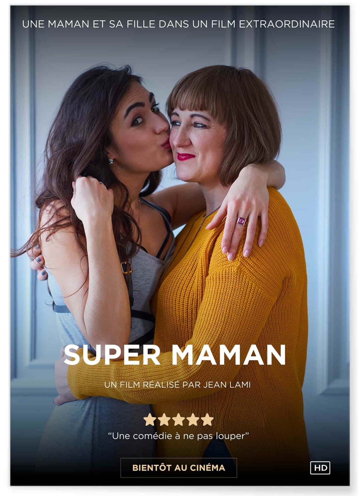 Affiche de Cinéma personnalisée pour Maman | Cadeau Fête des Mères original
