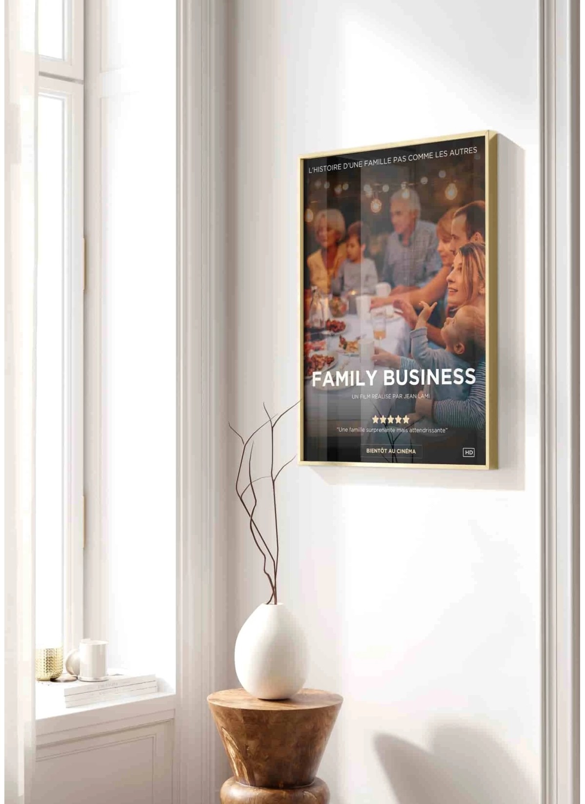 Affiche de Cinéma personnalisée pour Maman | Cadeau Fête des Mères original