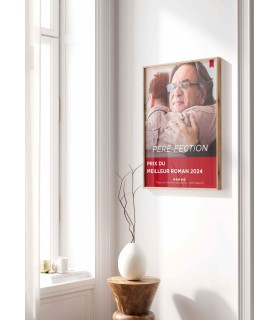 Affiche Couverture Roman personnalisée - Édition Papa