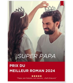 Affiche roman personnalisée pour Papa | Cadeau Fête des Pères original