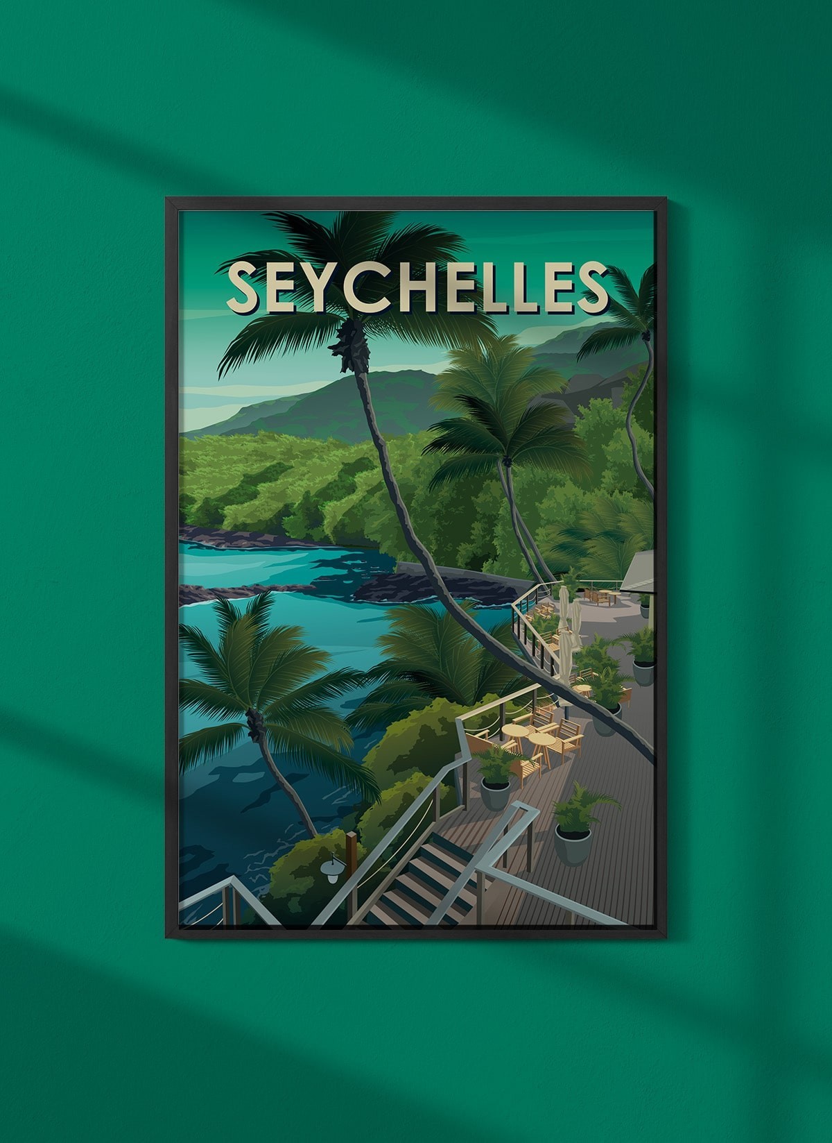 Affiche Seychelles