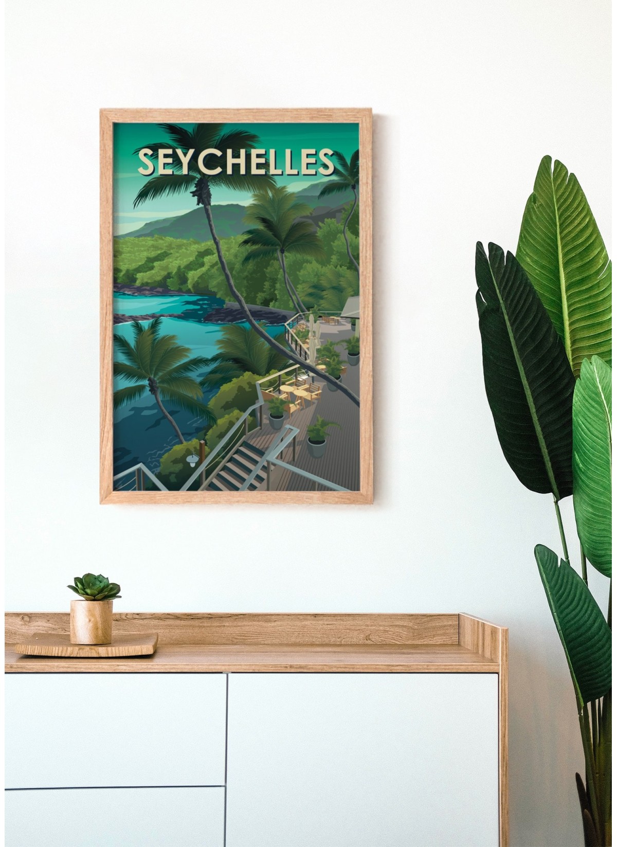 Affiche Seychelles