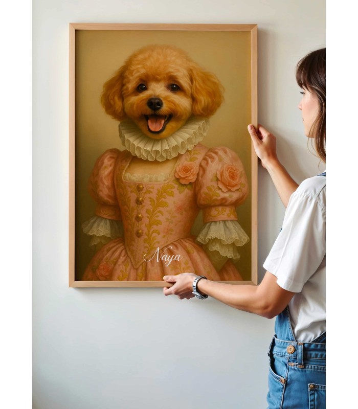 Affiche animaux style royal - femelle