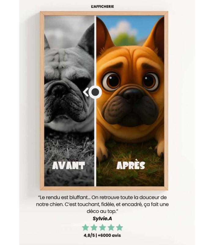 Affiche animaux style Film d'Animation