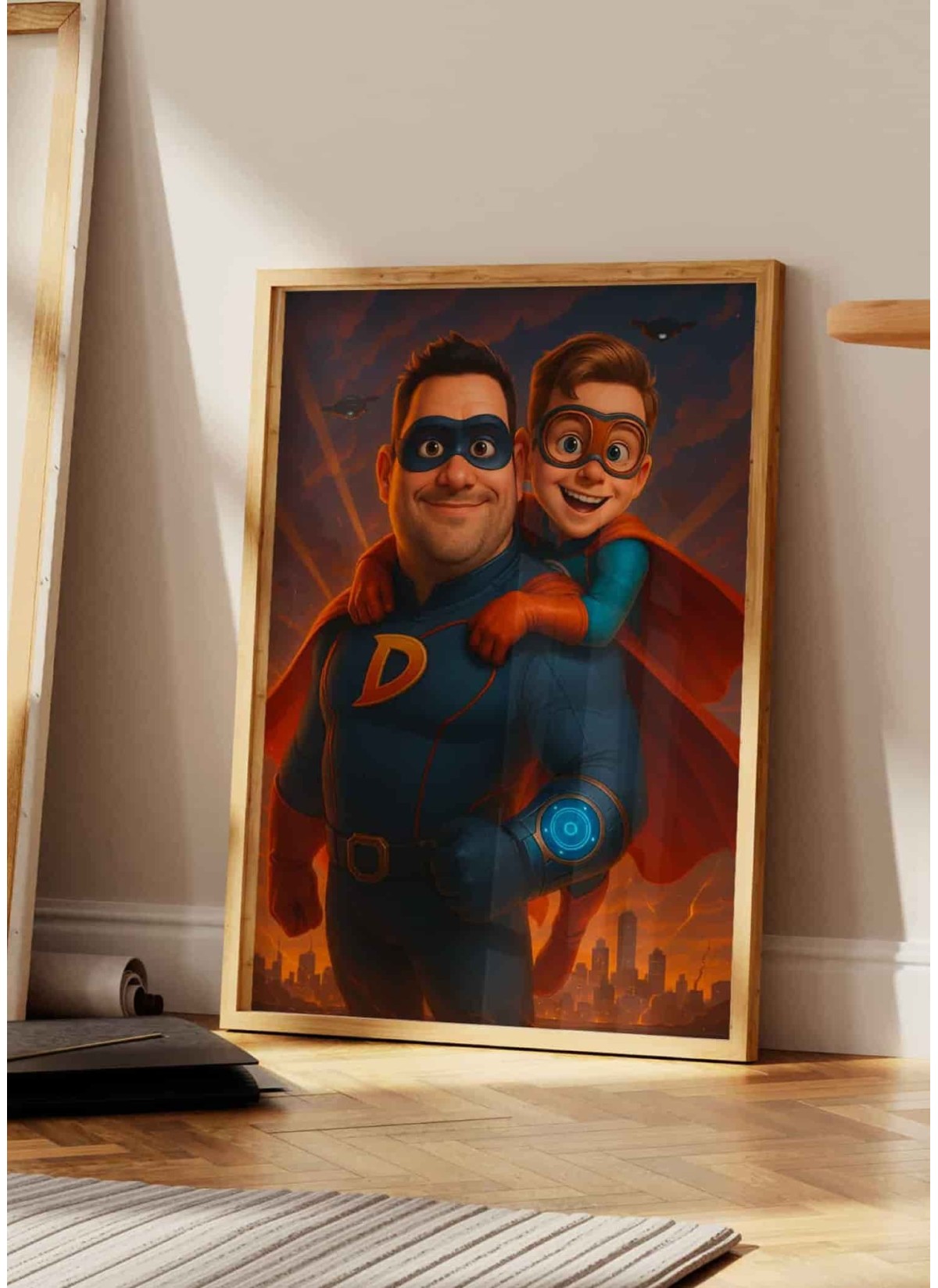 Affiche film super héros personnalisée – Affiche élégante & unique | L’AFFICHERIE