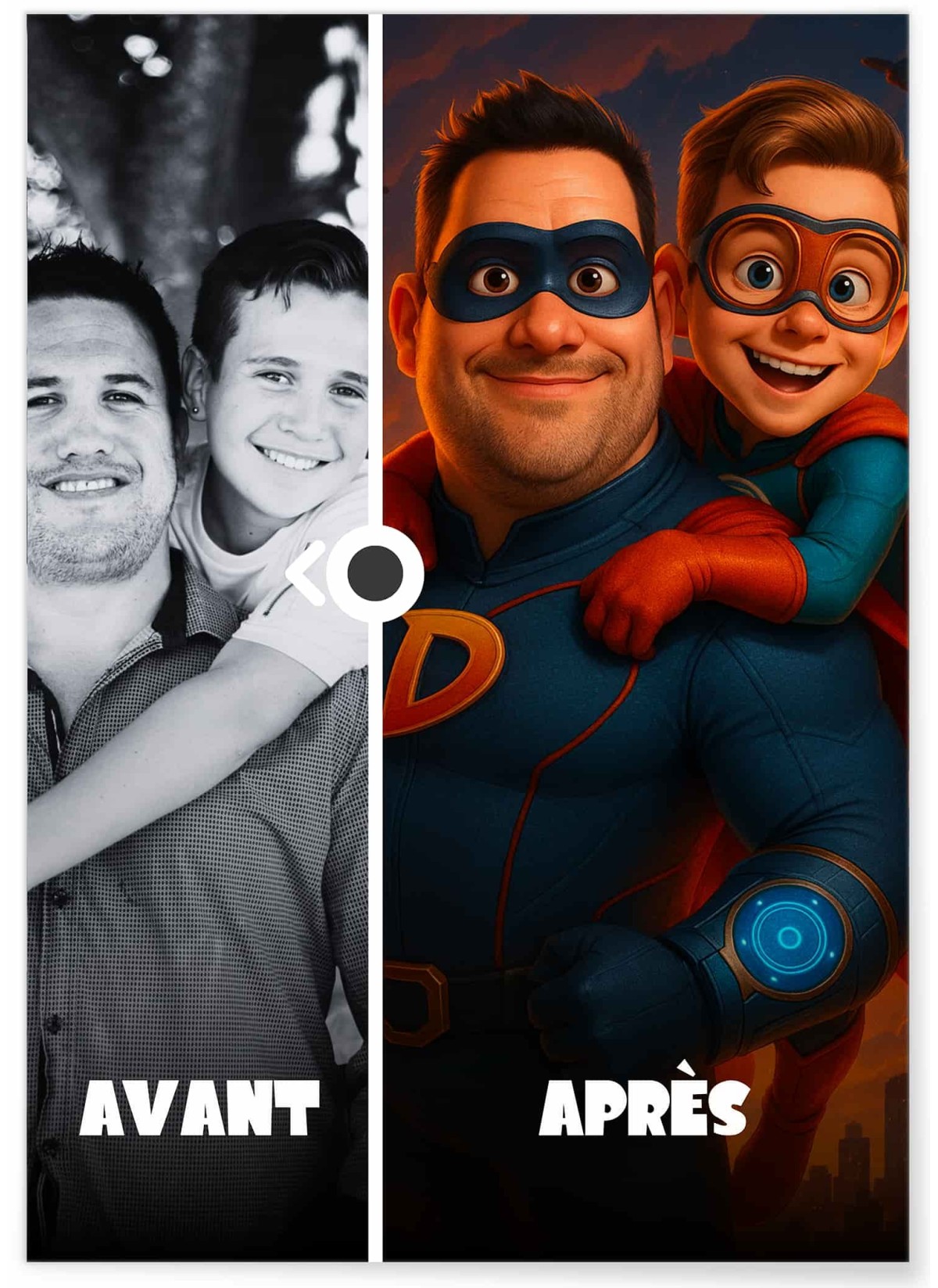 Affiche film super héros personnalisée – Affiche élégante & unique | L’AFFICHERIE