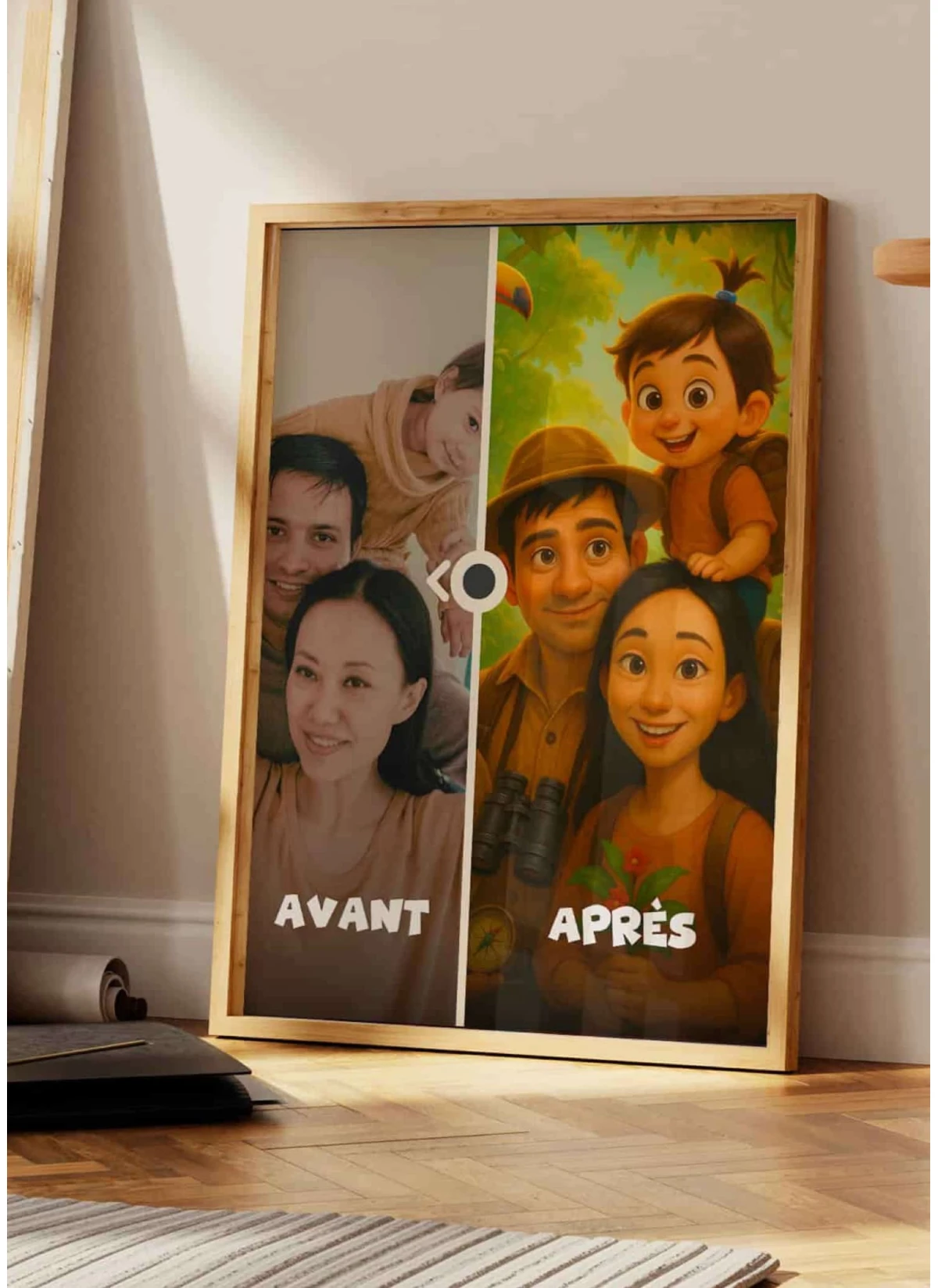 Affiche film d'aventure personnalisée – Affiche élégante & unique | L’AFFICHERIE