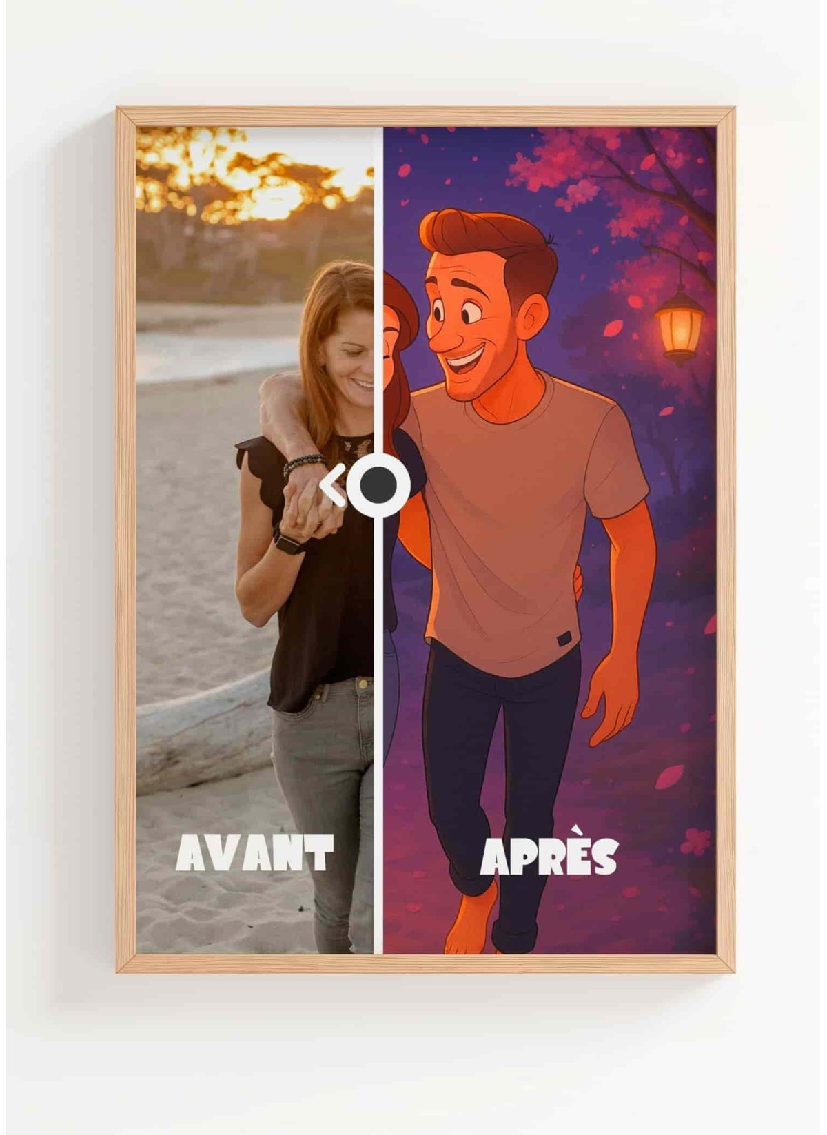 Affiche film d'animation romantique | L’AFFICHERIE