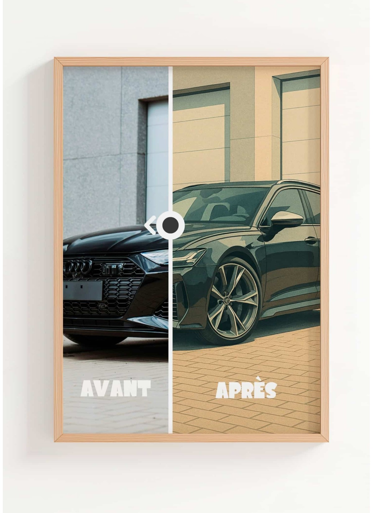 Affiche personnalisée voiture – Illustration premium style poster | L’AFFICHERIE