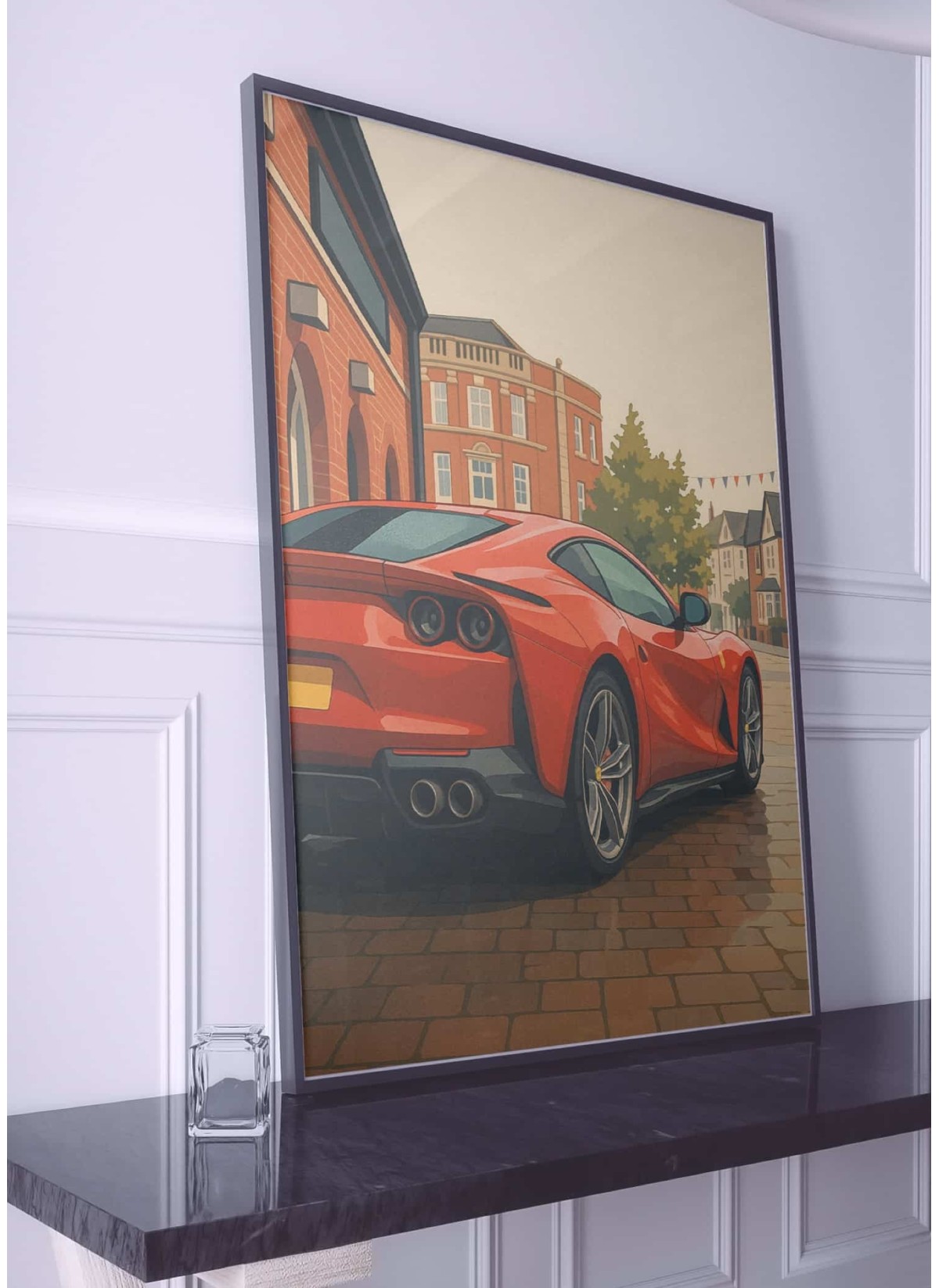 Affiche personnalisée voiture – Illustration premium style poster | L’AFFICHERIE