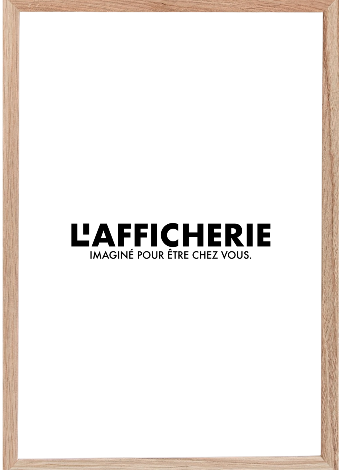 Cadre Poster Bois, pour affiches décoratives |  L’Afficherie