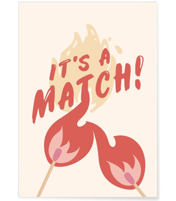Affiche Flamme Parfaite