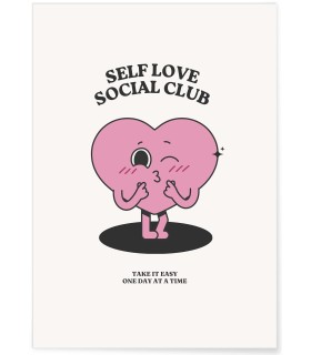 Affiche Self Love Social Club